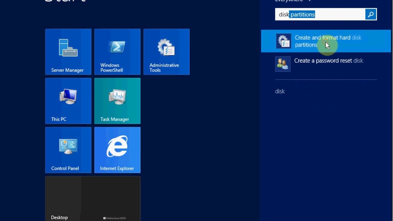 Extend the hdd in Windows 2008, Windows 2012, Windows 2016, Windows 7 and Windows 10