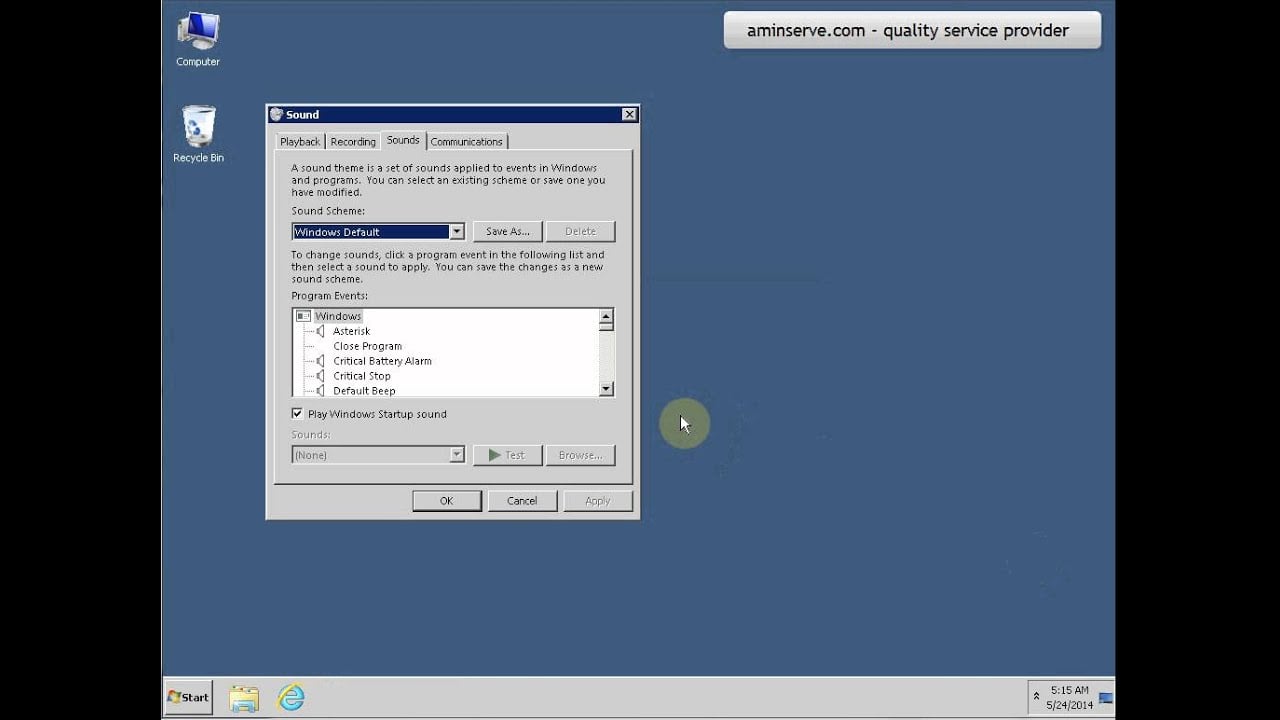 How to enable sound card in RDP