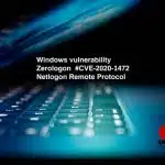 Zerologon Windows vulnerability - Critical