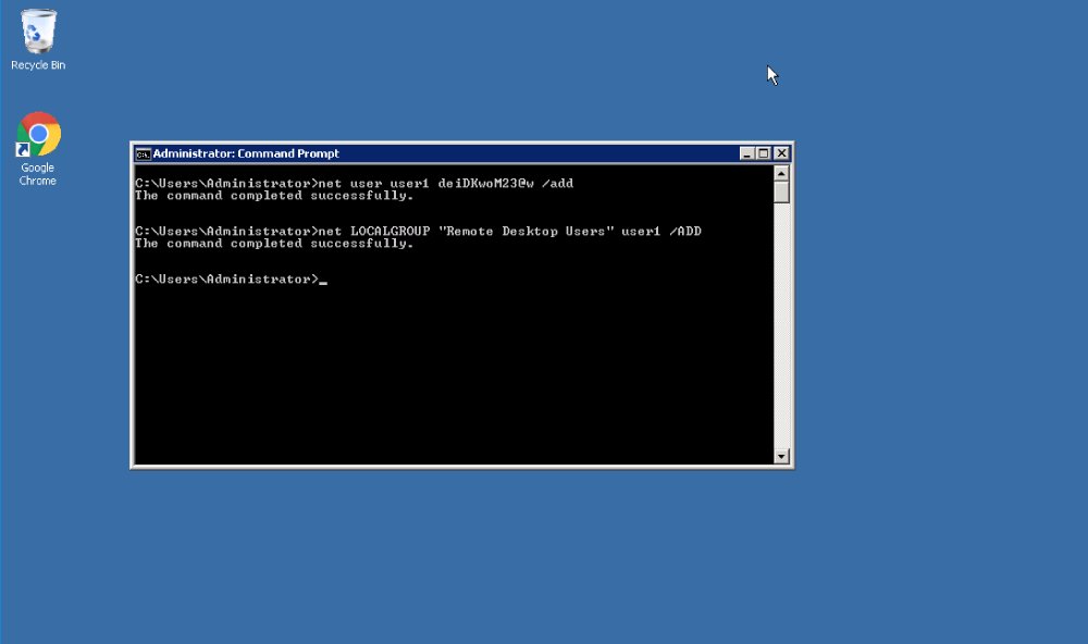 Add new user to rdp
