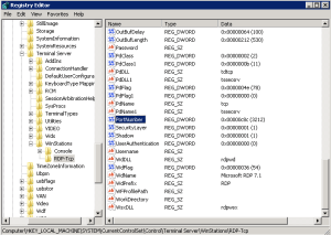 Change remote desktop port